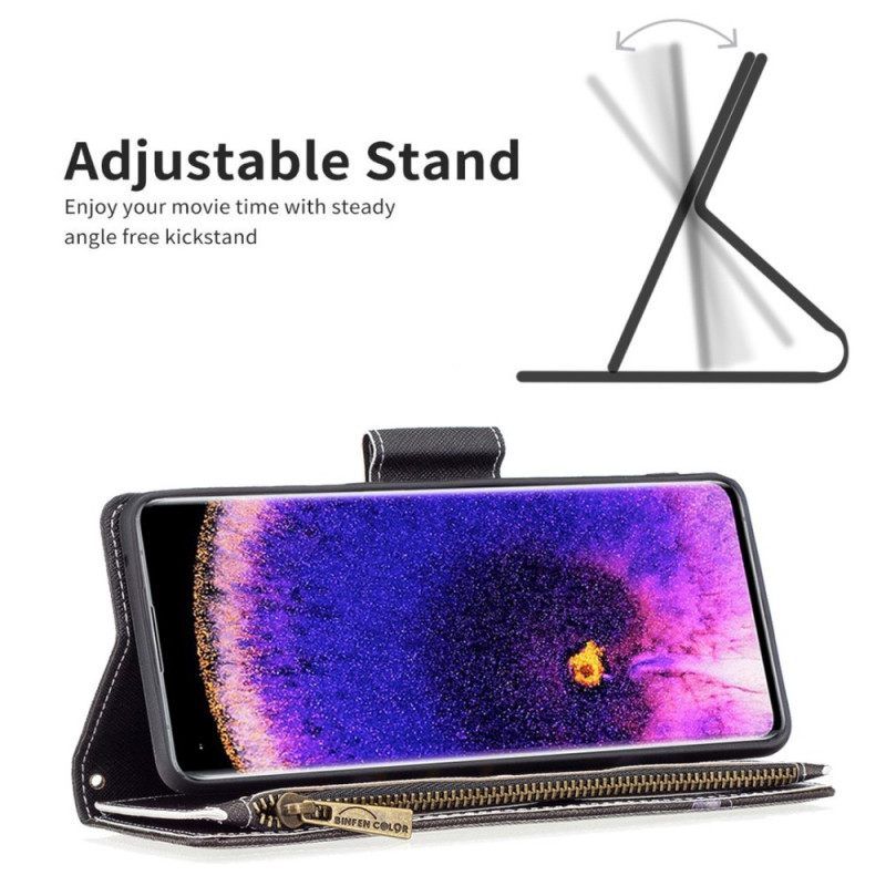 Κάλυμμα Oppo Find X5 Αρκουδάκι Τσέπης Με Φερμουάρ